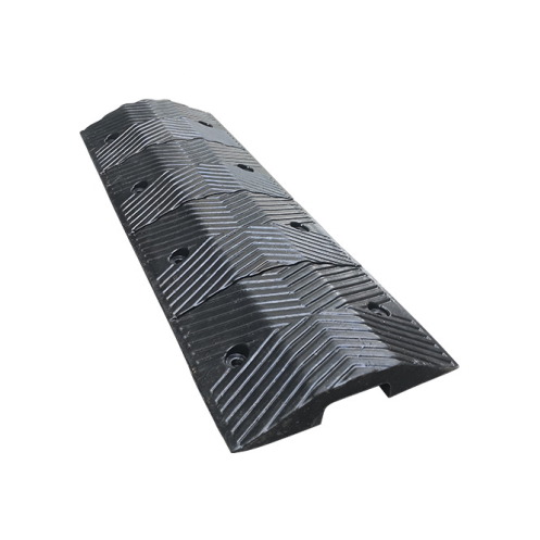 Rubber Plastic All Black Single Channel Cable Protector